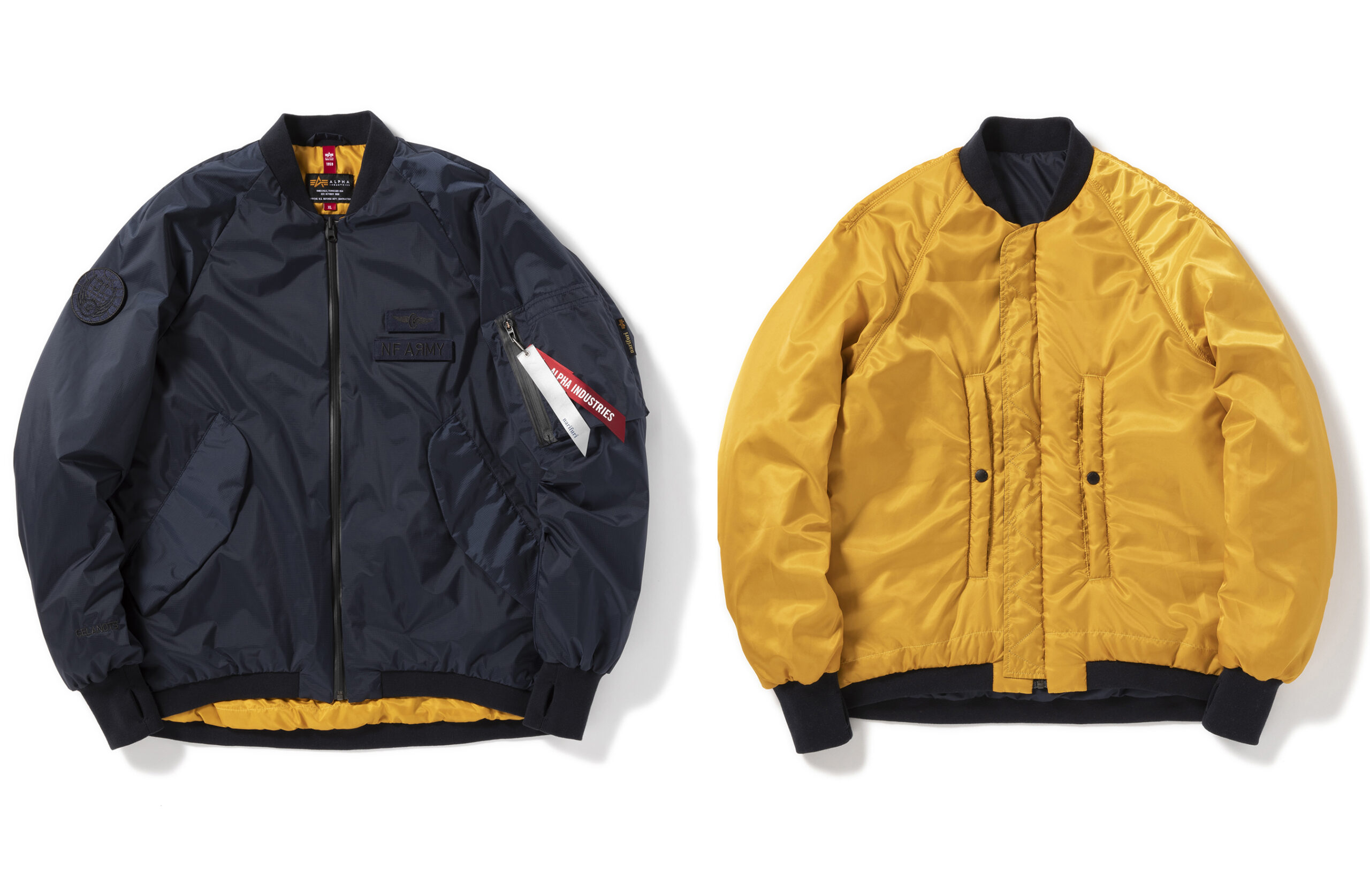 ALPHA INDUSTRIES × narifuri」街にとけ込む自転車アパレルを発表