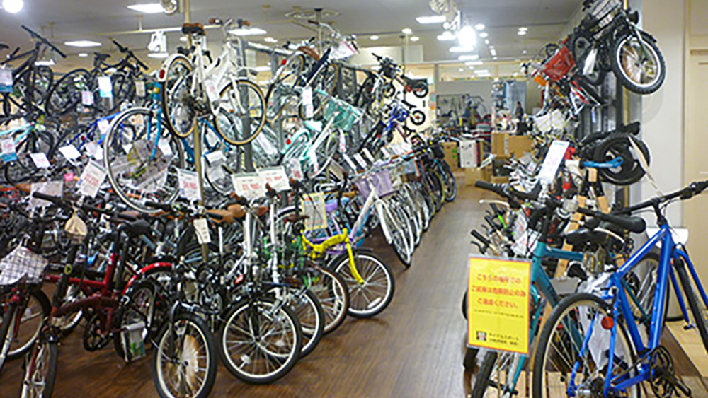 サイクルスポット丸井草加店│埼玉県草加市高砂2-9-1草加マルイ5F